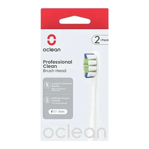 Oclean P1C1 W02 dantų šepetėlio galvutė, 2 vnt. image 2