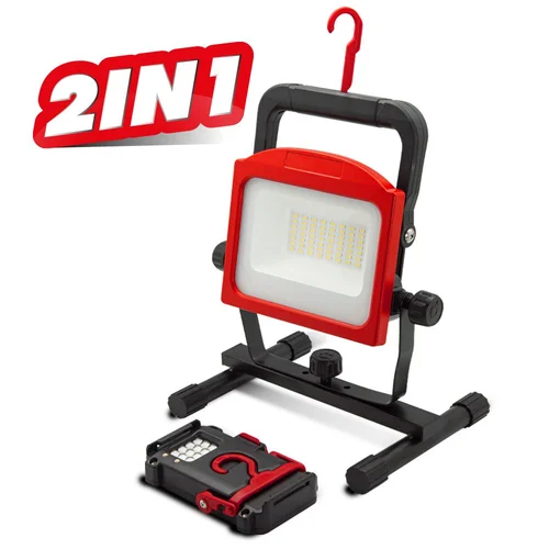 Įkraunamas LED prožektorius, 30 W image 1