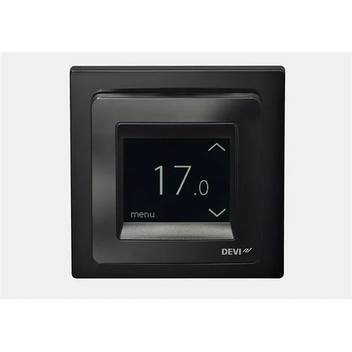 DEVI DEVIreg Touch 140F1069 grindų termostatas 16A juodas image 1