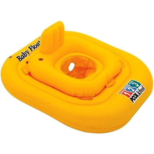Intex Baby Pripučiamas plaustas geltonas 79 cm x 79 cm image 2