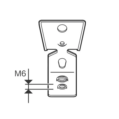 Bosch metalinė pakaba FMI-M6/M8, 100 vnt., 1600A03C2T image 2