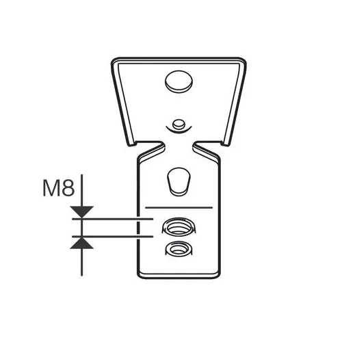 Bosch metalinė pakaba FMI-M6/M8, 100 vnt., 1600A03C2T image 3