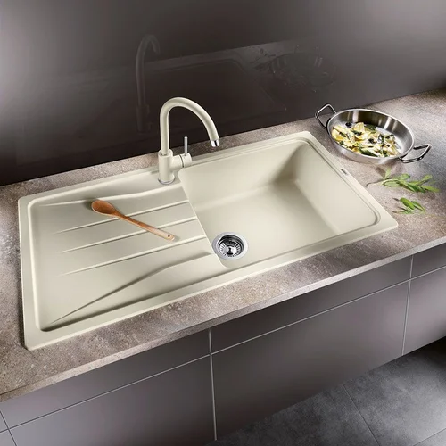 Blanco Sona XL 6 S Silgranit 527158 Švelniai balta image 2