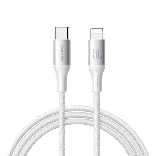 Joyroom S-A28 USB-C į Lightning 30W 1.0m baltas image 1
