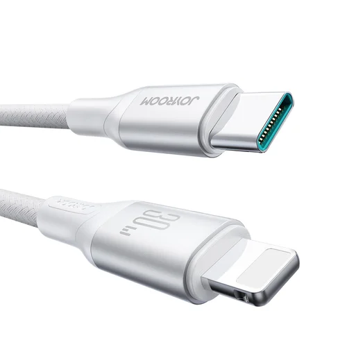 Joyroom S-A28 USB-C į Lightning 30W 1.0m baltas image 2