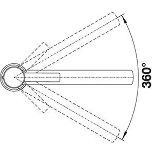 BLANCO AMBIS 523118 Nerūdijančio plieno virtuvinis maišytuvas image 2