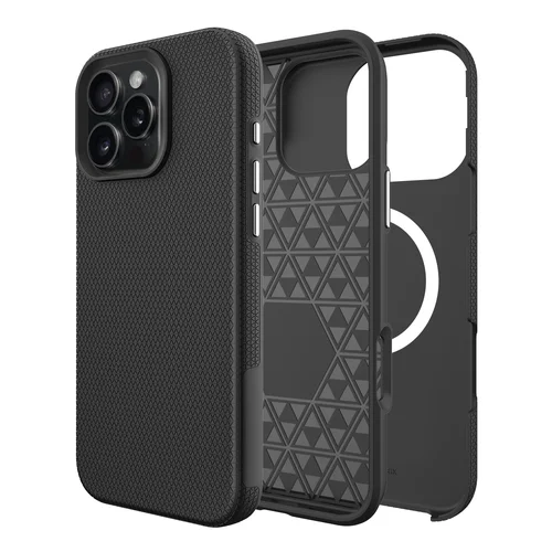 Perfectionists Triangle Mag Case Apple iPhone 11 Pro Max Juodas image 1