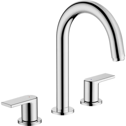 Hansgrohe Vernis Shape 71563000 – 3 skylių praustuvo maišytuvas Chromas image 1