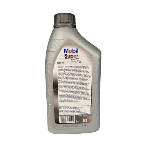 Mobil Super 2000x1 variklio tepalas 10W-40, 1 l image 2