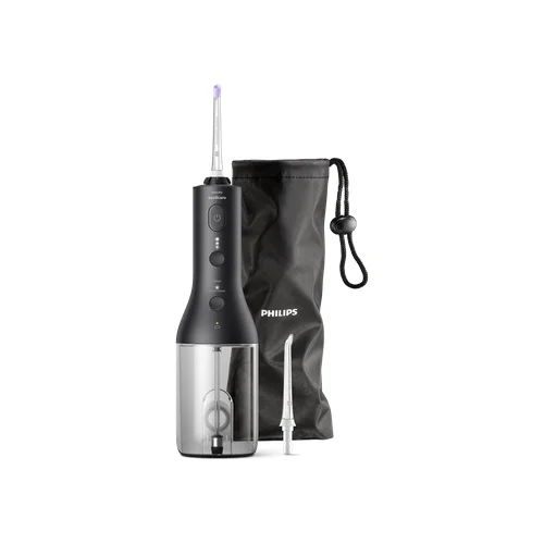 PHILIPS Sonicare Power Flosser 3000 Series HX3826/33 Burnos irigatorius, Juoda image 1