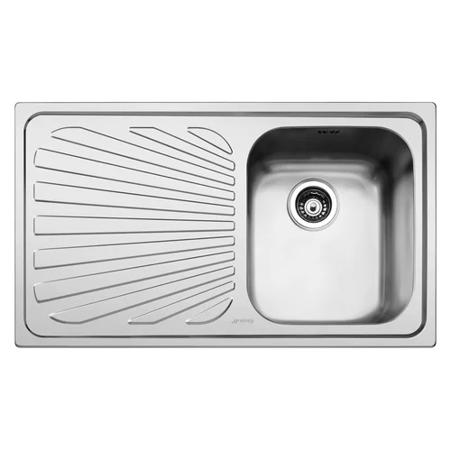 SMEG SP861S Metalinė plautuvė 223x860x500 mm image 1