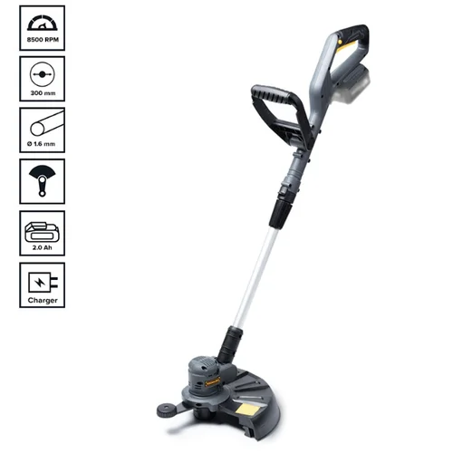 Grunder GT-L0118 akumuliatorinė žoliapjovė, 18V, 2Ah, 30 cm image 2