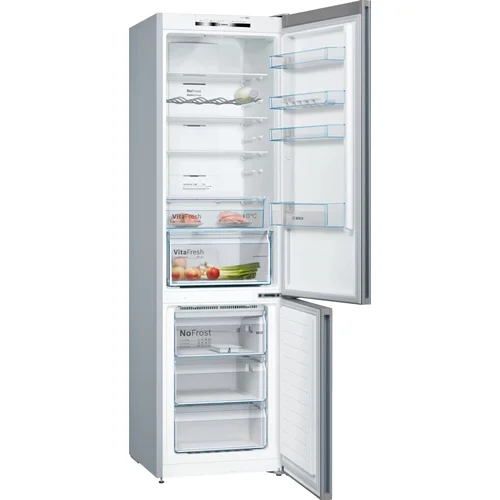 Bosch KGN39VLEB nerūdijančio plieno dviejų durų šaldytuvas image 2