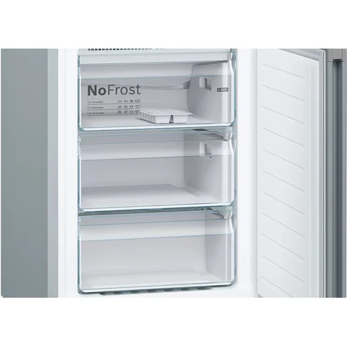 Bosch KGN39VLEB nerūdijančio plieno dviejų durų šaldytuvas image 3