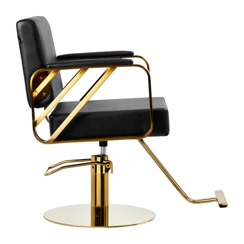 Gabbiano Genua Gold Black kirpyklos kėdė image 2