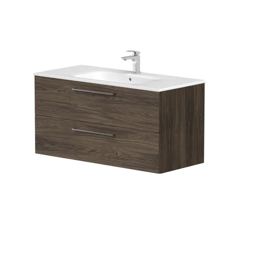 Kame Gama BU/10-3DR/20 Spintelė po praustuvu 100 cm Rudas ąžuolas image 1