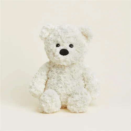 Warmies Curly Bear Pliušinis žaislas 33 cm Baltas image 3