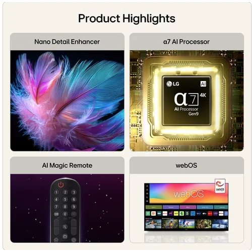 LG NANO 4K UHD AI NU90 2026 85NU900B6LA 85" image 2