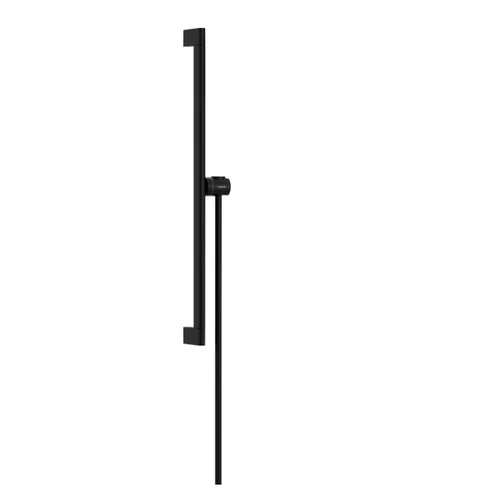 Hansgrohe Unica S Puro 65 cm Juodas matinis dušo stovas image 1