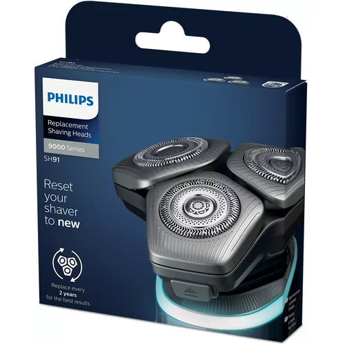 PHILIPS SH91/50 keičiamos skutimo galvutės image 3