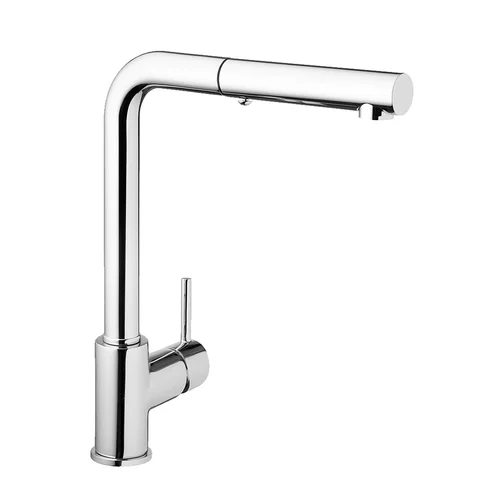Palazzani IDROTECH maišytuvas plautuvei su ištraukiama žarna 10 Chromas image 3
