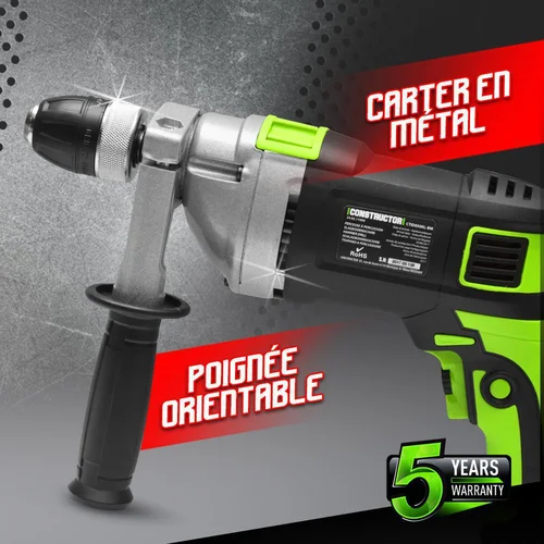 Constructor Elektrinis smūginis gręžtuvas 850 W, 13 mm image 3