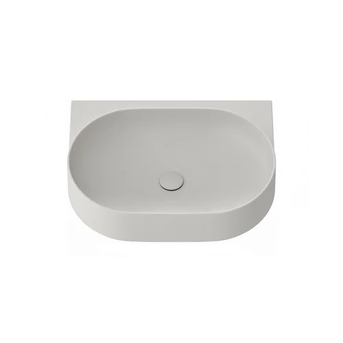 Yard 60 Keraminis praustuvas su skyle maišytuvui, Smoke Grey image 2