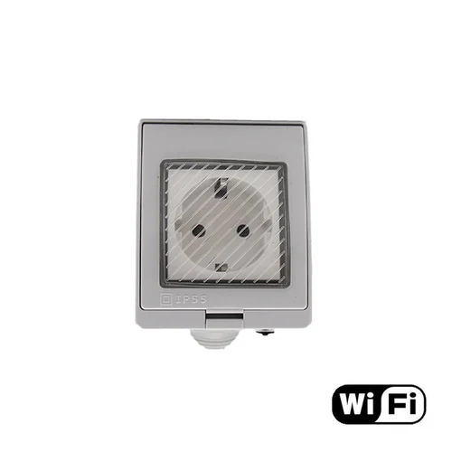 Feelspot FS-WSK02WE IP55 WiFi kištukinis lizdas Tuya image 1