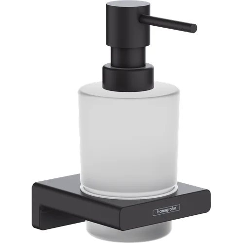 Skysto muilo dozatorius Hansgrohe AddStoris 41745670, juodas matinis image 1