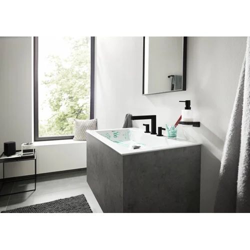 Skysto muilo dozatorius Hansgrohe AddStoris 41745670, juodas matinis image 2