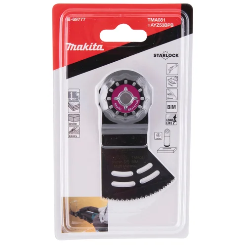 Makita B-69777, 53 TMA081 BIM STARLOCK įgilinamieji pjovimo diskai image 2