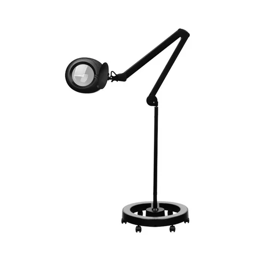 ELEGANTE 6025 kosmetologinė LED lempa-lupa 5D, juoda image 1