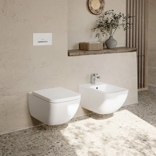 Unitazo sėdynė su dangčiu Villeroy ir Boch SoftClosing, QuickRelease, White Alpin, 8M22S101 image 2