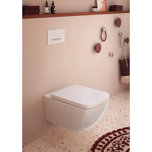 Unitazo sėdynė su dangčiu Villeroy ir Boch SoftClosing, QuickRelease, White Alpin, 8M22S101 image 3