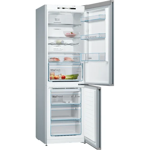 BOSCH KGN36VLED Šaldytuvas Nerūdijančio plieno 1860x600x660 mm image 2