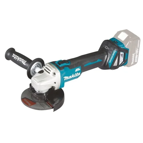 Makita DGA512ZU akumuliatorinis kampinis šlifuoklis 125 mm, 18 V, Bluetooth image 1