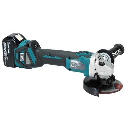 Makita DGA512ZU akumuliatorinis kampinis šlifuoklis 125 mm, 18 V, Bluetooth image 3