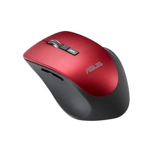 ASUS WT425 belaidė pelė, juoda, raudona image 2