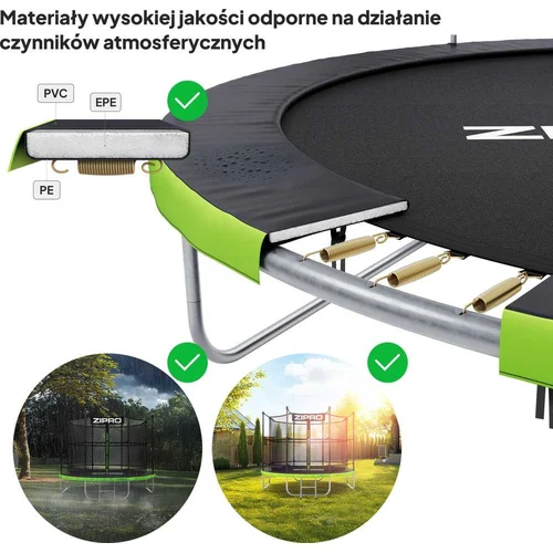 ZIPRO JumpPro IN Batutas su vidiniu tinklu, 252 cm image 3