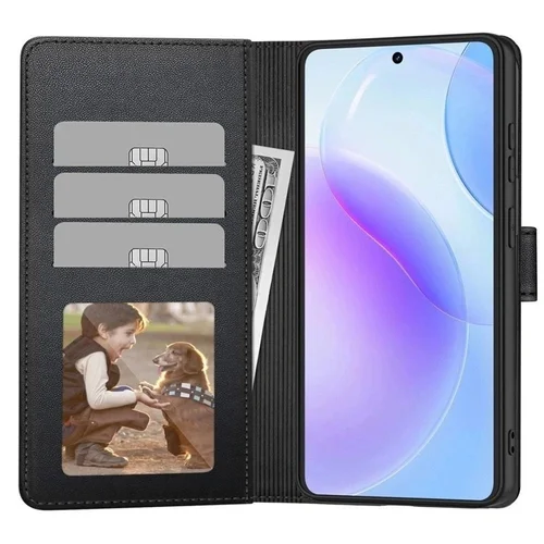 Tech-Protect Wallet Xiaomi 17T Juodas image 2