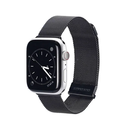 Dux Ducis Milanese Series Apple Watch apyrankė 42/44/45/49mm Juoda image 1