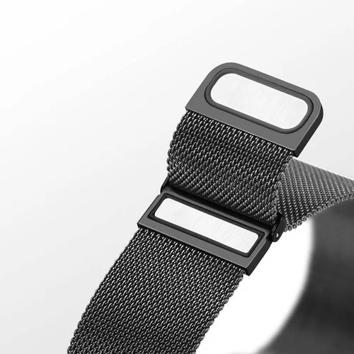 Dux Ducis Milanese Series Apple Watch apyrankė 42/44/45/49mm Juoda image 2