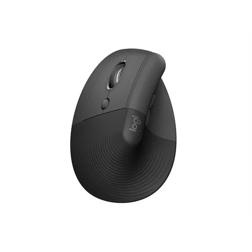 Logitech Lift Left belaidė vertikali pelė Grafito image 3