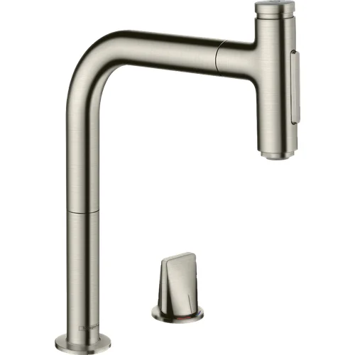 Hansgrohe Metris Select M71 73818800 su ištraukiama žarna image 1