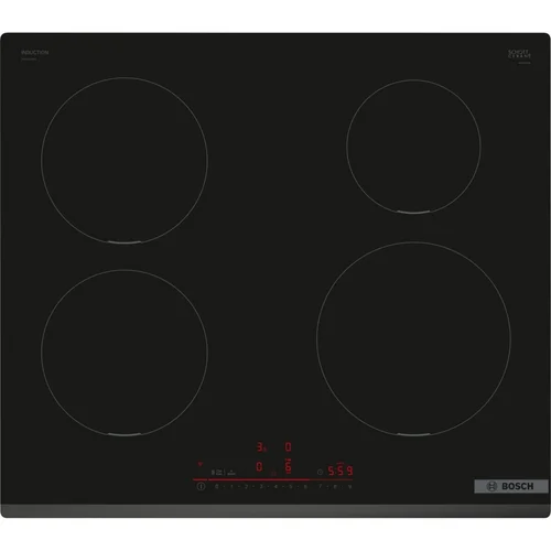 Bosch PIE631HB1E įmontuojama indukcinė kaitlentė 60 cm Juoda image 1
