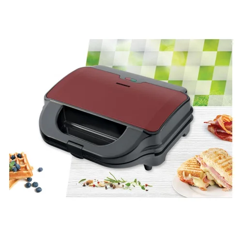 HEINNER SM-2H900BKS Sumuštinių kepimo aparatas 900W image 2
