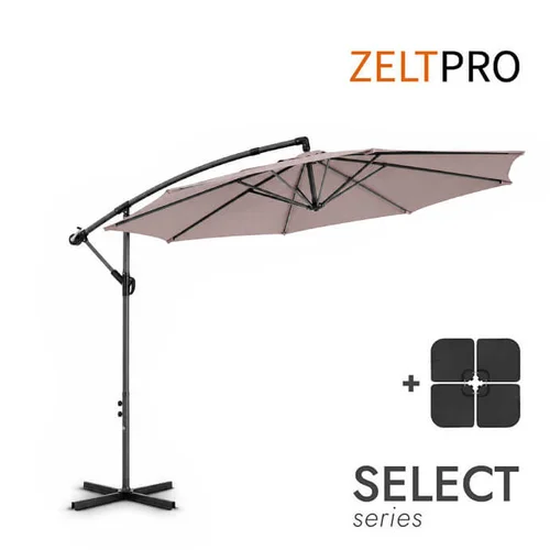Select Taupe Lauko skėtis su padu 3x3 image 1