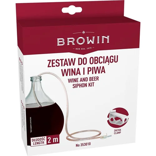 BIOWIN WBG/353010 Vyno perpylimo žarnelė, 11 mm, Skaidri image 2