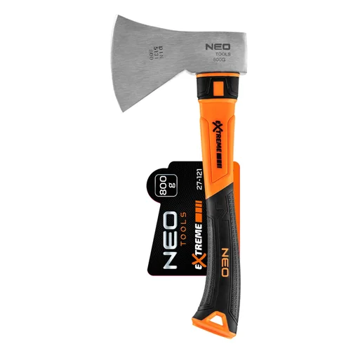 NEO Kirvis 800 g 27-121 stiklo pluošto rankena, bimedžiaga image 2
