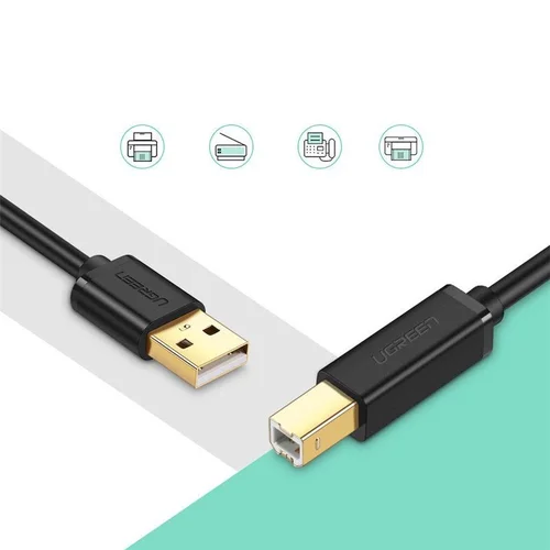 Ugreen US135 USB-A į USB-B kabelis spausdintuvams 5,0 m (10352) image 2